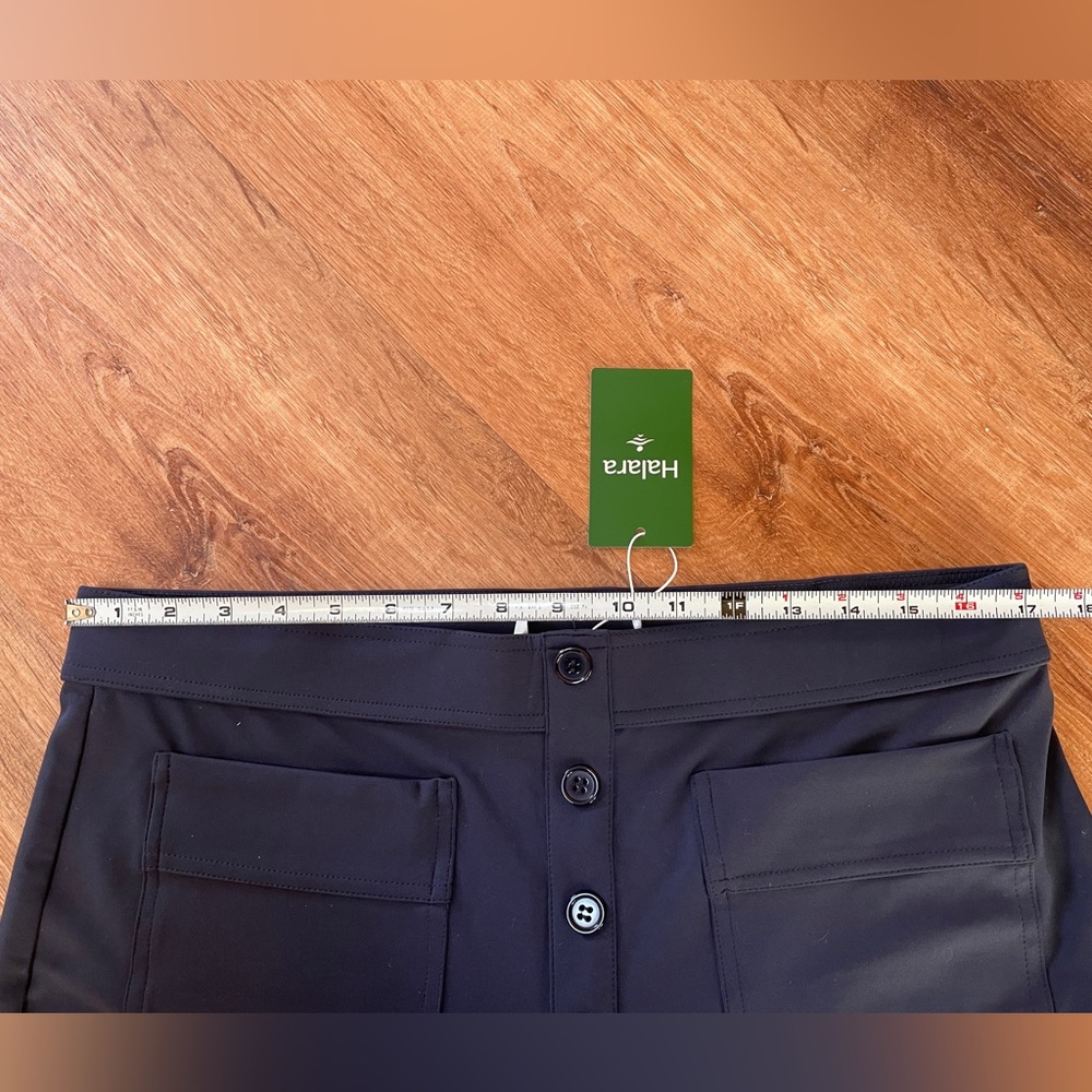 Halara DayStretch High Waisted Straight Leg Sailor Pants Size XLT Tall Blue Soft - Picture 6 of 8